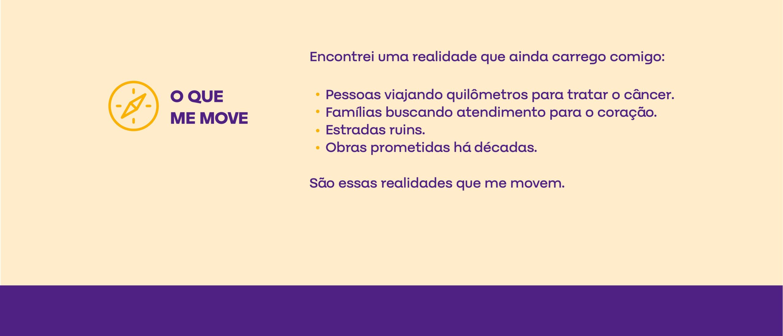 O que me move